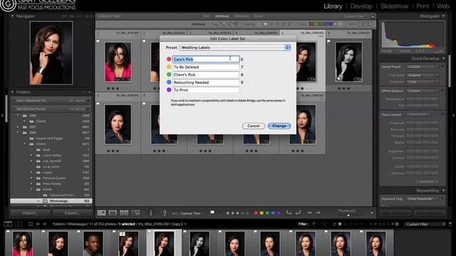 Adobe Photoshop Lightroom Color Labels смотреть онлайн