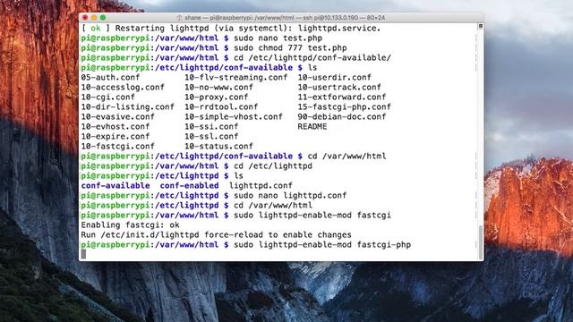 HAC 3. Installing Lighttpd and PHP смотреть онлайн
