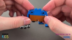 Собираем фантастического героя из конструктора QBRIX KIDS - детские конструкторы с видеоинструкциями