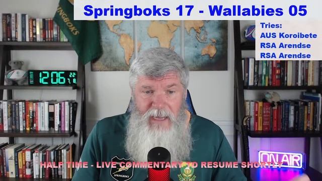 South Africa Vs Australia | Rugby Championship | 08 Jul 2023