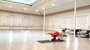 Pilates. Тренировка пилатес с гантелями!