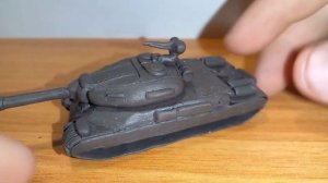 ИС 4  из пластилина #СССР