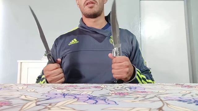 @coldsteel Comparación Espada XL Aluminio S35VN Vs Espada XL EN AUS10 A G10 Foldingknife