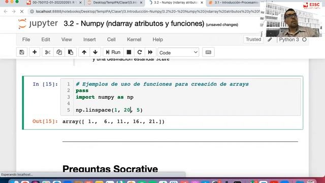 Clase 4 P2 Numpy Ndarray atributos y funciones смотреть онлайн