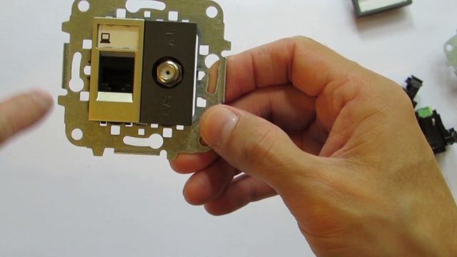 Компьютерная розетка ABB ZENIT смотреть онлайн