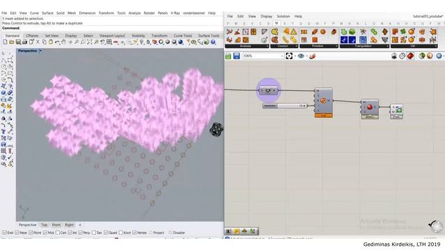 Cellular Automata Series: Voxels as bases for custom meshes ( Grasshopper tutorial ) смотреть онлайн