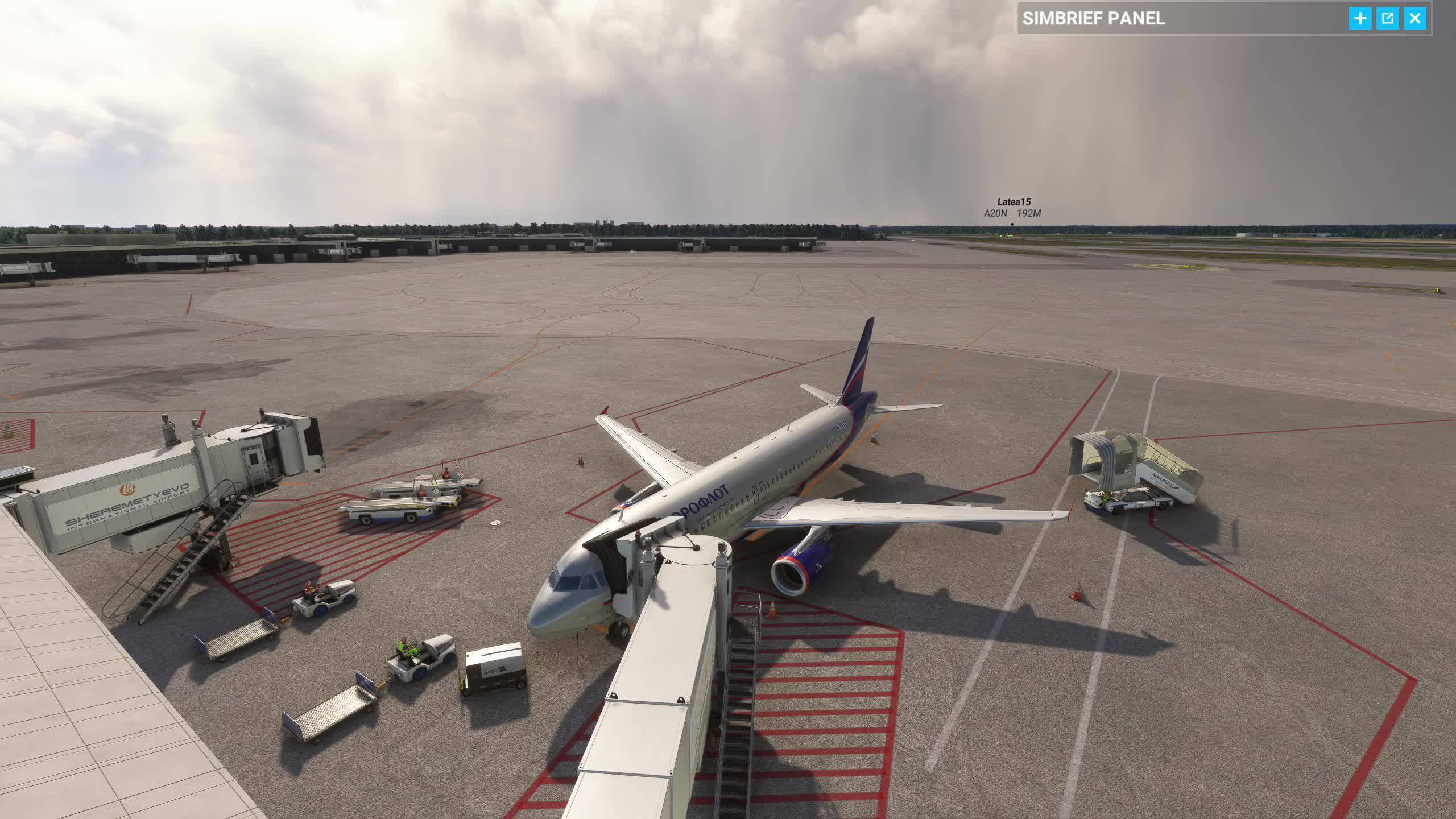 MSFS Fenix A320 Москва-Санкт-Петербург