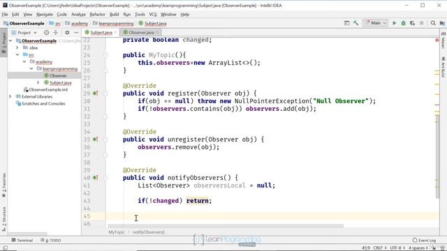 The Java Design Patterns Course--4 Implementation Example смотреть онлайн