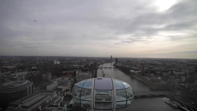 LONDON EYE - ON RIDE Time-lapse - Full Rotation смотреть онлайн