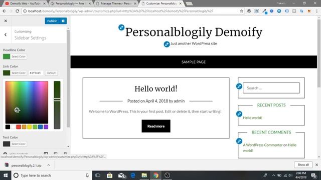 Personalblogily Blog WordPress Theme Review and Demo Setup смотреть онлайн