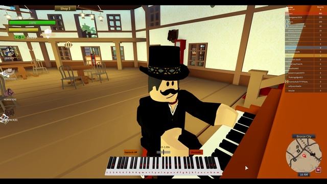 Playing Wii Shop Channel on The Wild West (Roblox) смотреть онлайн