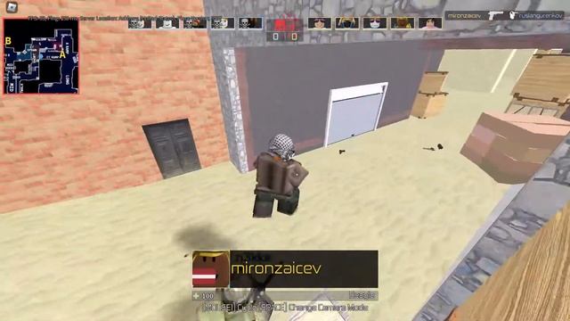 Roblox counter blox reimagined gameplay with mic смотреть онлайн