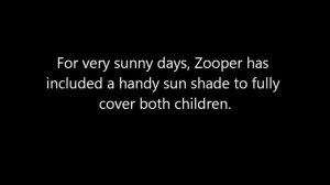 Zooper Tango 2011 Double Stroller