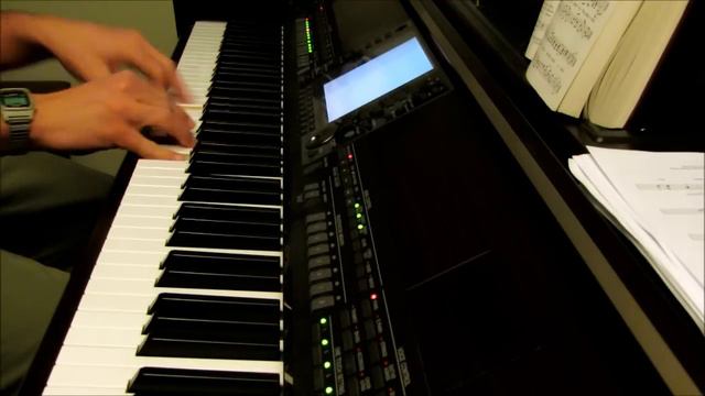 Jesus Paid It All - piano hymn with lyrics смотреть онлайн
