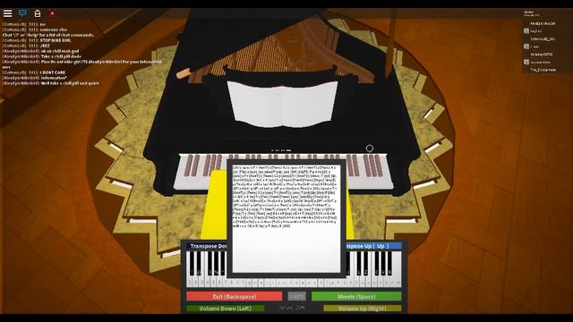 Roblox Virtual Piano: Funeral March of Marionettes (Easy) смотреть онлайн