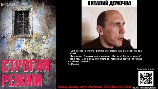 Виталий Дёмочка - Строгий режим. Часть 1 смотреть онлайн