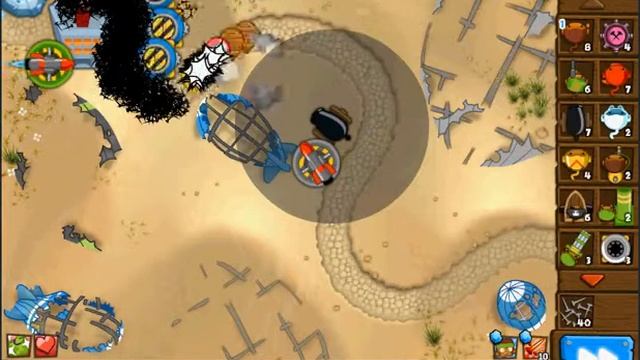 Bloons Monkey City MOAB Graveyard HOWTO смотреть онлайн