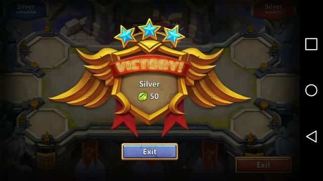 Squad Showdown All Wins 10-13-17 Castle Clash смотреть онлайн