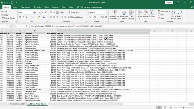 Excel Problem Solver: Isolate Postal Codes in a Free Text Address String. смотреть онлайн
