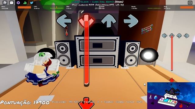 How To Make Sakuya's Avatar In Roblox (Roblox Sakuya Winter Avatar) | Funky Friday [Luna Dial Remix