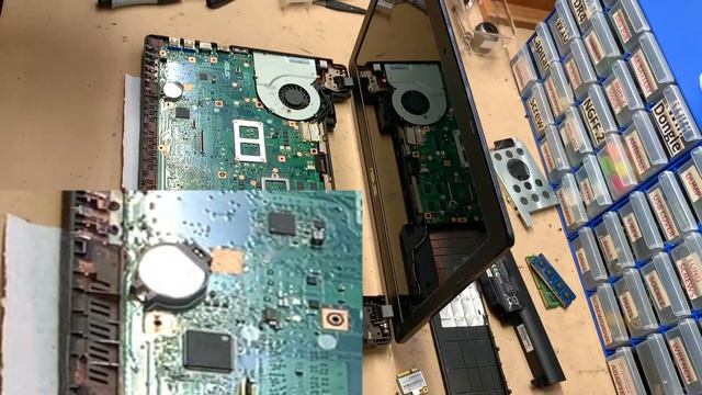 How To Replace CMOS Battery On ASUS K55V