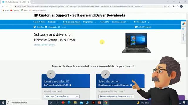 How do I install HP drivers From Official Website Using serial Number || HP Laptop Driver Downloa смотреть онлайн