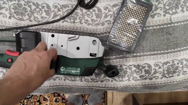 Распаковка - Ленточная шлифовальная машина Bosch PBS 75 A (0.603.2A1.020) смотреть онлайн