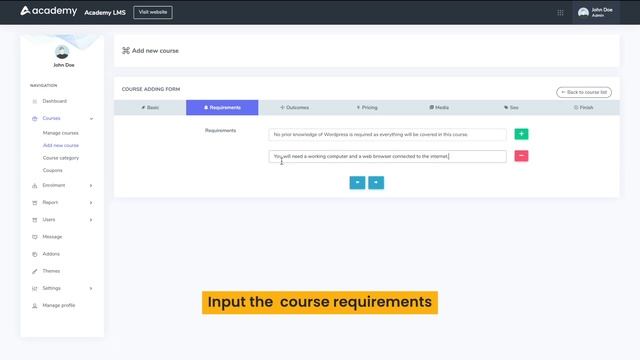 How to create a course in Academy LMS смотреть онлайн