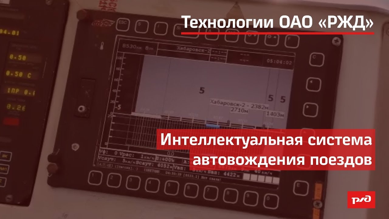 Интеллектуальная система автовождения поездов смотреть онлайн