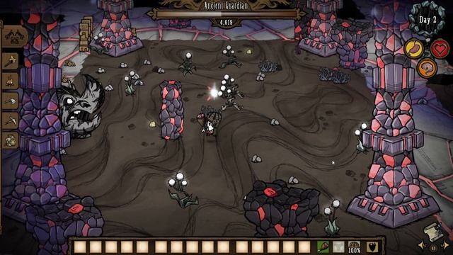 Reworked Ancient Guardian Fight as Wilson (No Damage/No Speed Boost) смотреть онлайн