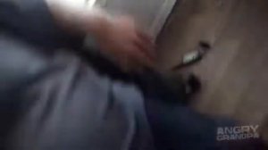 Angry grandpa playing flappy bird by angry grandpa show