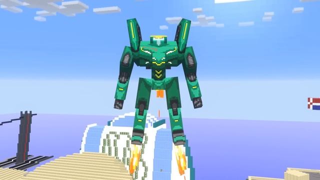 Monster School : Pacific Rim 2022 ( Battle Robots and Monsters ) Part 2 - Minecraft Animation смотреть онлайн