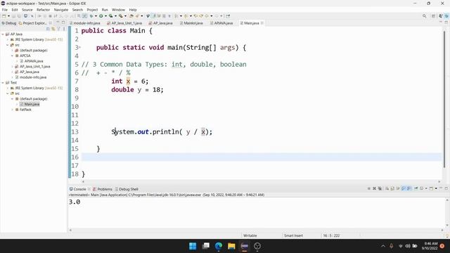 AP CSA Java | Data Types | Arithmetic Operations | If Statement | For Loop смотреть онлайн