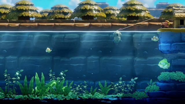The Legend of Zelda Link's Awakening Switch how to catch Blooper смотреть онлайн