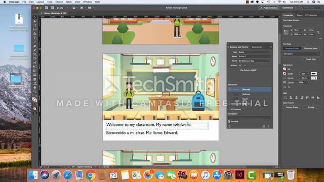 eBook-Attaching Audio to Buttons in InDesign смотреть онлайн