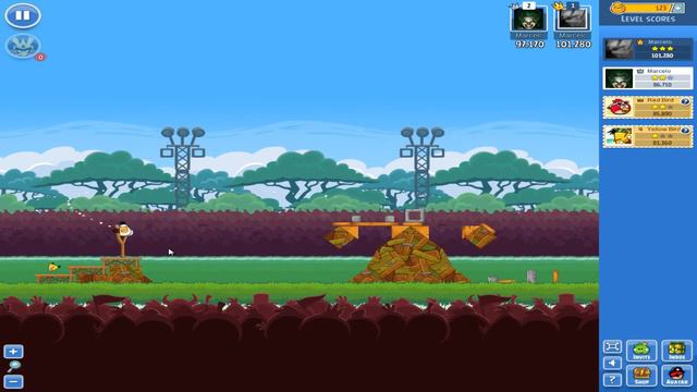 Angry Birds Tournament Level 1 Week 42 NO POWER UPS смотреть онлайн