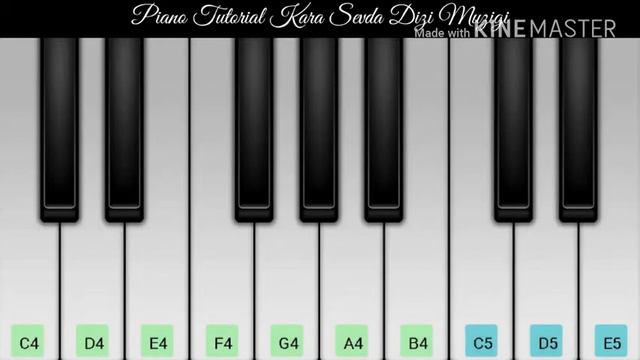 Perfect Piano Kara Sevda смотреть онлайн