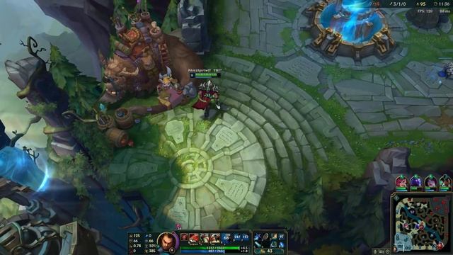 Darius vs Teemo top Bronze Ranked League of Legends смотреть онлайн