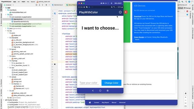 Tugas Kelompok Pemrograman Mobile "Android Programming using Kotlin - Text Color Changer" смотреть онлайн