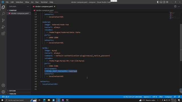 Desarrollo de Proyecto 007 - MySQL Docker Compose WSL смотреть онлайн
