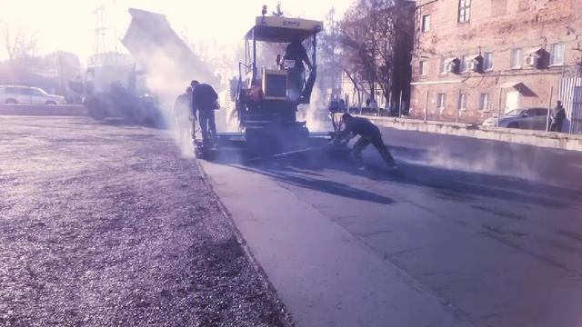 Асфальтные работы смотреть онлайн