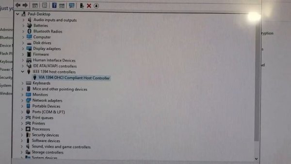 ShineStar IEEE 1394 Firewire Card - Changing VIA Driver To "Legacy" Driver - Easy - No BSOD Crash