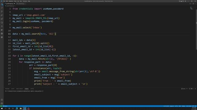 Mini Jarvis for my Laptop | Gmail Analysis Using Python Pt 1 смотреть онлайн