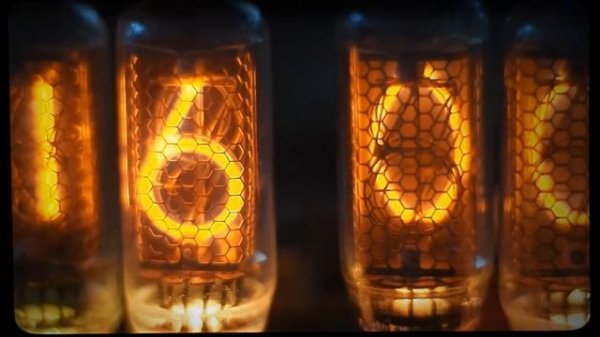 Nixie clock - часы на неоновых индикаторах ИН-8