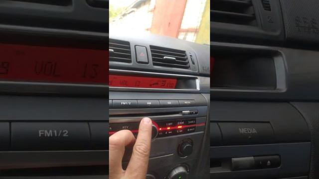 Небольшой обзор установленной штатной акустики Bose Mazda 3 Bk