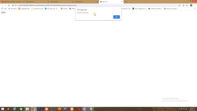 Pop -up Box&& Alert box in javascript & || JavaScript for beginners in Hindi#04 смотреть онлайн