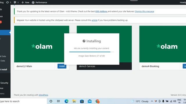 Olam Easy Digital Downloads Marketplace WordPress Theme смотреть онлайн