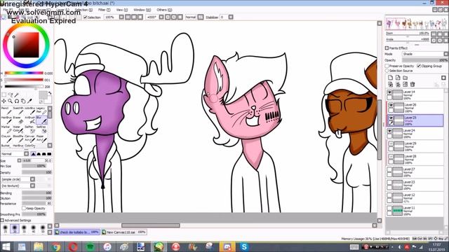 [Speedpaint] Kollabo and DA Friends смотреть онлайн