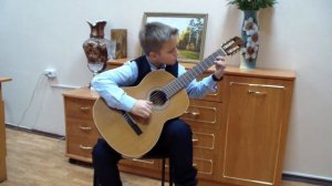 «На горе-то калина» обр.Л.Ивановой (гитара)
