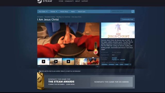 Devlog Month #11 - "I Am Jesus Christ" смотреть онлайн